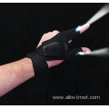 2 LED Gloves Light Waterproof Hand Free Flashlight